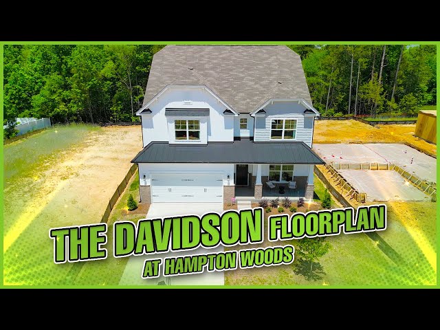 The Davidson Floor Plan at Hampton Woods | Eastwood Homes in