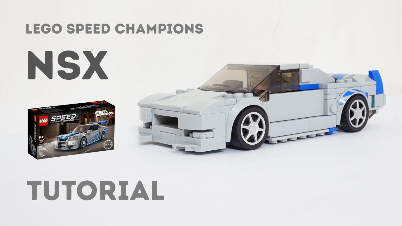 Tutorial - Honda NSX | Lego Speed Champions 76917 Alternate Build