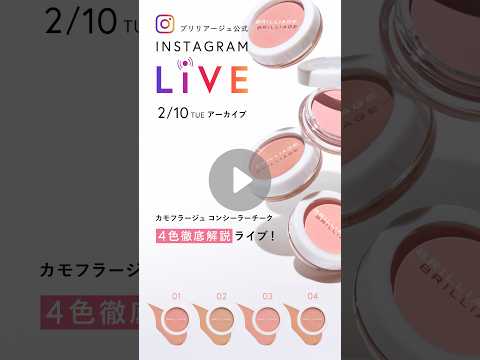 アーカイブ】カモフラージュ コンシーラーチーク 全4色を徹底解説