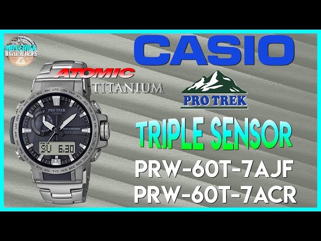 Stunning! | Casio Protrek Atomic Solar Quartz Triple Sensor PRW