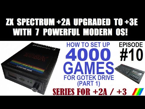ZX SPECTRUM +2A/+3 : The Best Modern Setup - Episode #10 - YouTube
