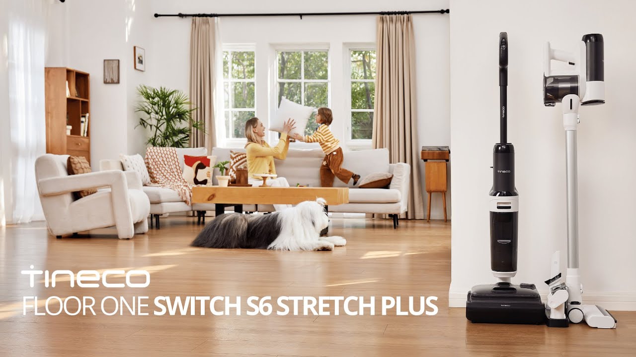 Tineco FLOOR ONE Switch S6 Stretch PLUS - YouTube