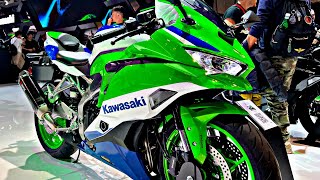 10 New 2024 Kawasaki Motorcycles Unveiled at EICMA 2023 - YouTube