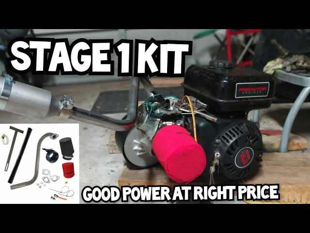 How To Install A Stage 1 Kit On A Predator 212cc - YouTube