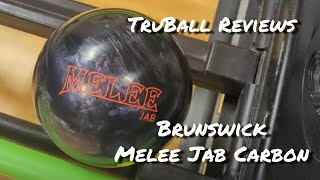 Brunswick Melee Jab Carbon Bowling Ball Review | TruBall Reviews