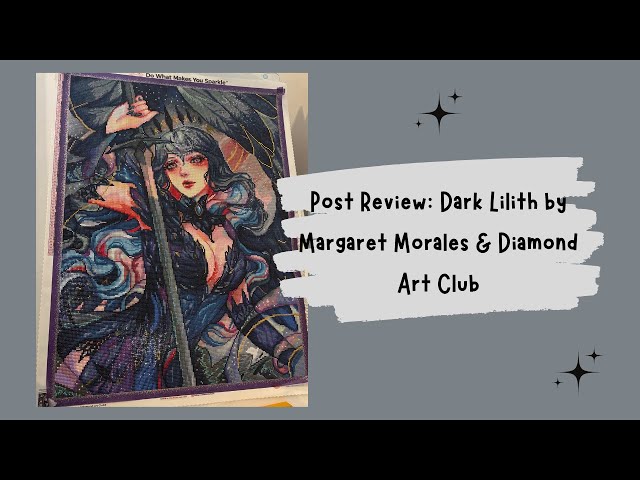 ダイヤモンドアートクラブ Dark Lilith ダイヤモンドアートクラブDark