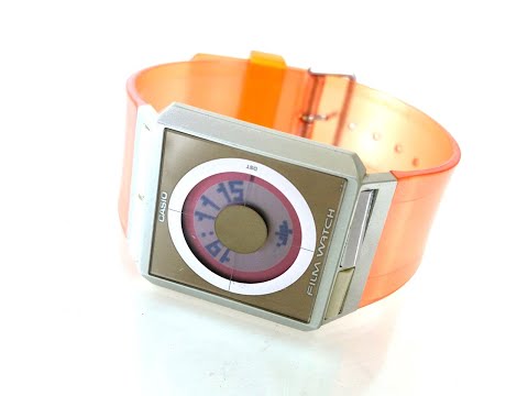 CASIO PELA FILM WATCH Module-2128 FS-02 カシオ ペラ - YouTube