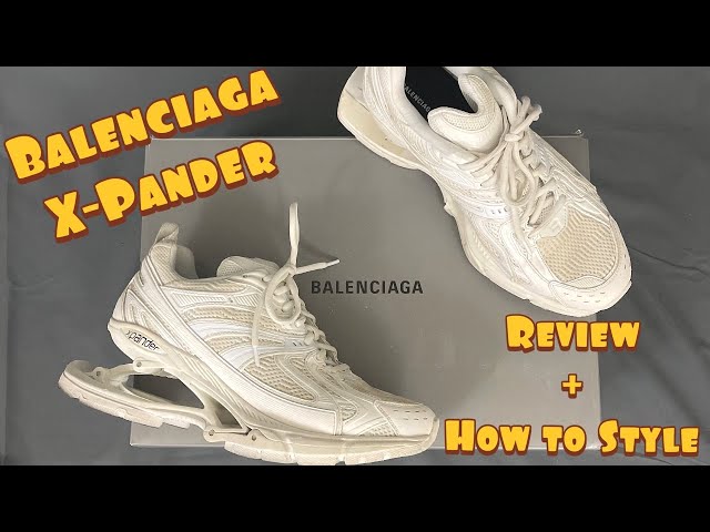 YouTube's FIRST LOOK of the INSANE Balenciaga X-pander (Review + 3