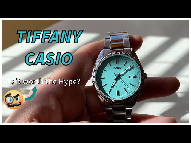 Casio Tiffany Blue MTP-1302PD-2A2VEF Men's Bracelet Watch