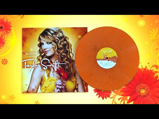 Taylor Swift - Beautiful Eyes EP Marbled Orange Vinyl EP.787 - YouTube