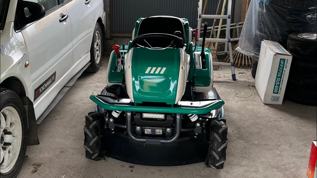 Live] Explaining the features of the top-of-the-line Rabbit Mower