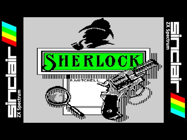 SHERLOCK-=Classic Gaming=- Walkthrough, ZX Spectrum - YouTube