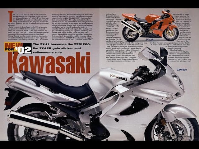 ZX12R or ZZR1200 Which one should you buy ? - YouTube