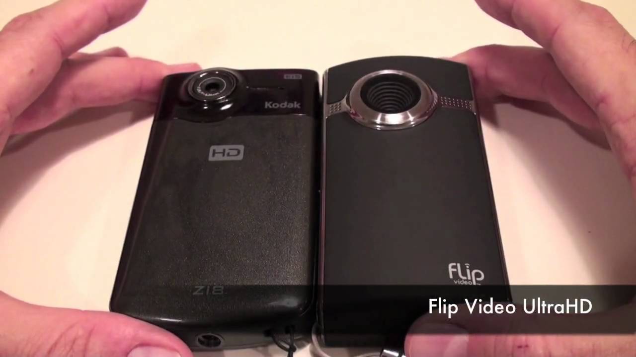 The Portable HD Video Recorder Smackdown: Flip UltraHD vs Kodak