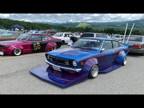 やんちゃなマシンも正統派も旧車大集合🤩 ☆ロケットサニー ☆サバンナ