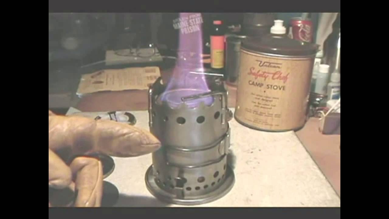 Vulcan Safety Chef Camp Stove Burn Test 1 - Fuel: Sterno - Reload