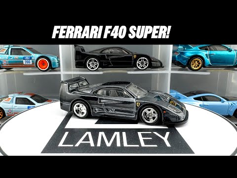 Hot Wheels SNEAKS!! The Ferrari F40 Will Be a Super Treasure Hunt