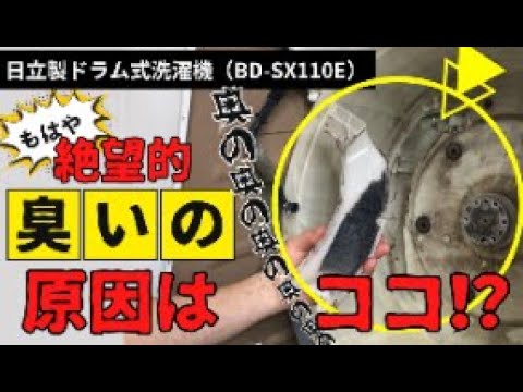 Hitachi] Behind the scenes of washing machine cleaning! Shocking