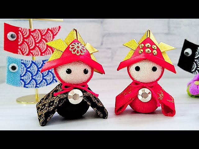 簡単】🎏五月人形の作り方🎏【こどもの日】切って貼るだけ✨ - YouTube