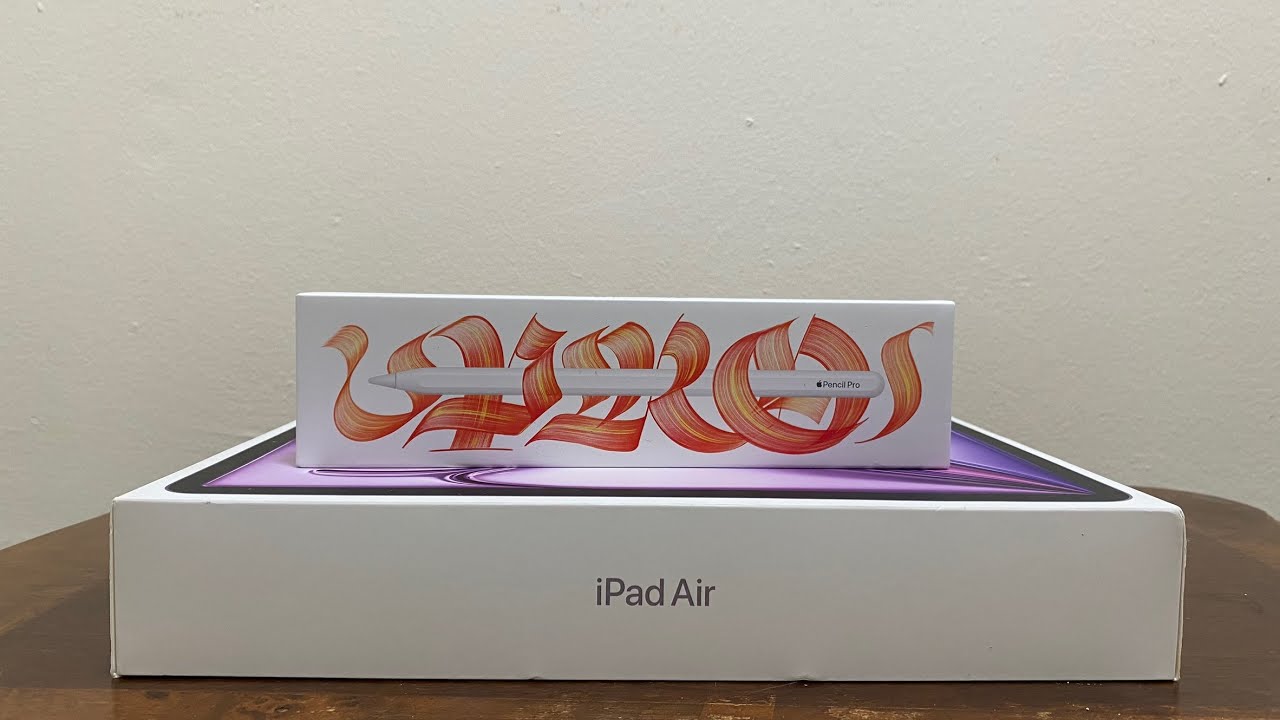 Apple Pencil Pro Unboxing and Overview! (NEW 2024 Model) - YouTube
