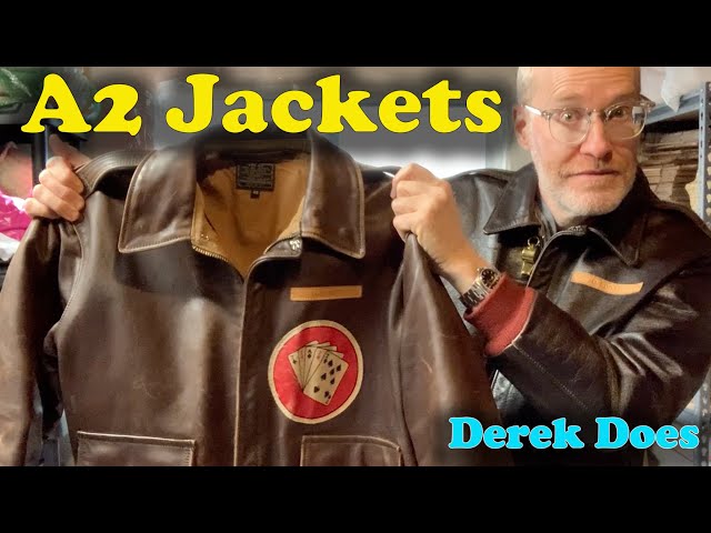 The A2 Leather Flight Jacket. - YouTube
