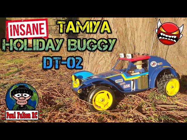 Tamiya Holiday Buggy DT02 First run. Max10 4000kv 2s. - YouTube