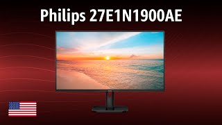 Monitor Philips 27E1N1900AE | TEST | English - YouTube
