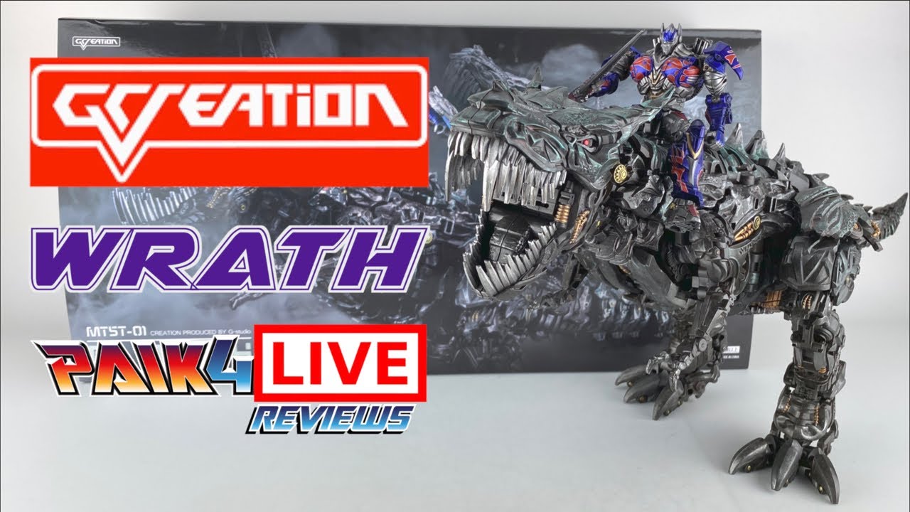 Livestream Review: GCreation MTST-01 Wrath // P4L Reviews - YouTube