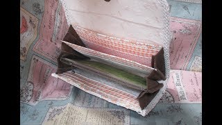 Long wallet made and made Part 2 Making a Handmade Wallet & How to
