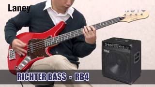 LANEY / コンボタイプ・ベースアンプ RB4 - YouTube