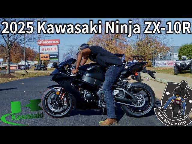 2025 Kawasaki Ninja ZX10R Walk Around - YouTube