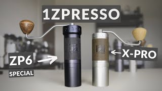 Best Grinders under $200? 1ZPRESSO ZP6 vs X PRO - YouTube