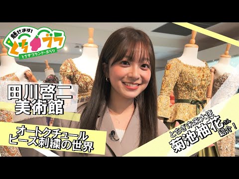 とちブラ 2025 #5】田川啓二美術館～オートクチュールビーズ刺繍の世界