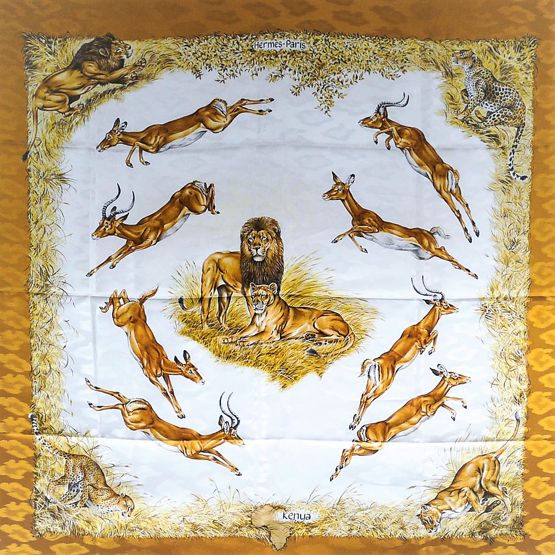 Jungle Love by Robert Dallet – The World of Hermes© Scarves