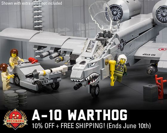 NEW RELEASE: A-10 Warthog – Premium Edition Kit – Brickmania Blog
