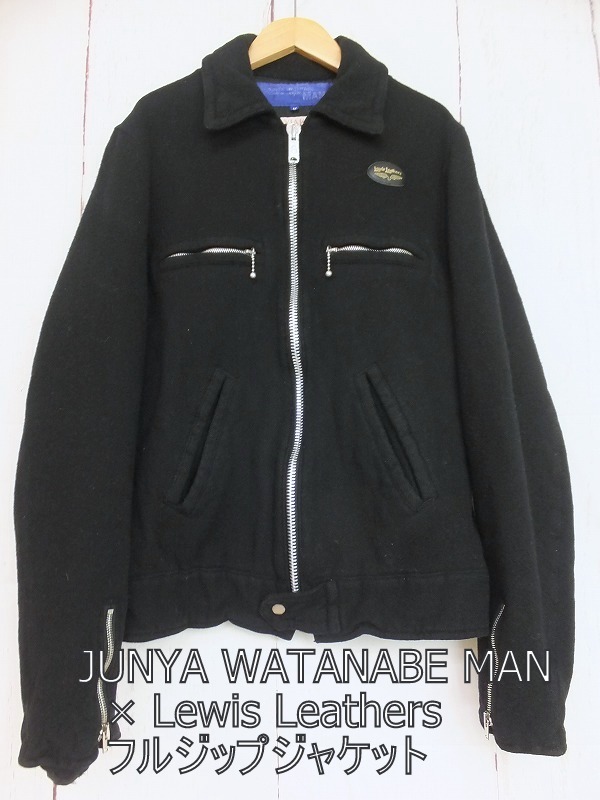 希少品‼️名作‼️美品‼️JUNYA MAN × Lewis Leathers L 希少品‼️名作