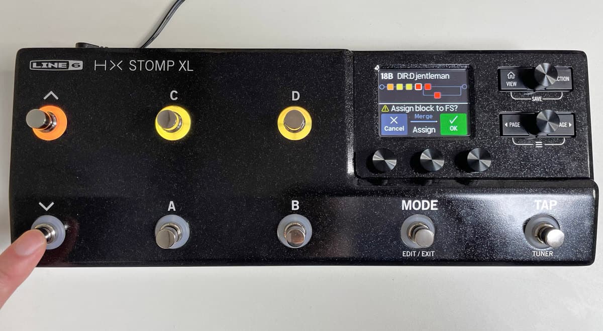 Line 6 HX Stomp XL ギターエフェクター ジャンク品 LINE6 hx stomp XL
