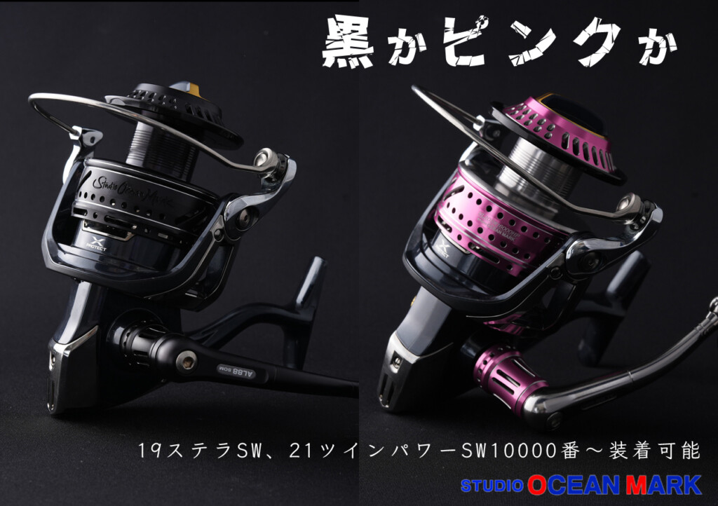 あのブラックとピンクが待望のスケールダウン。19ステラSW、21ツイン