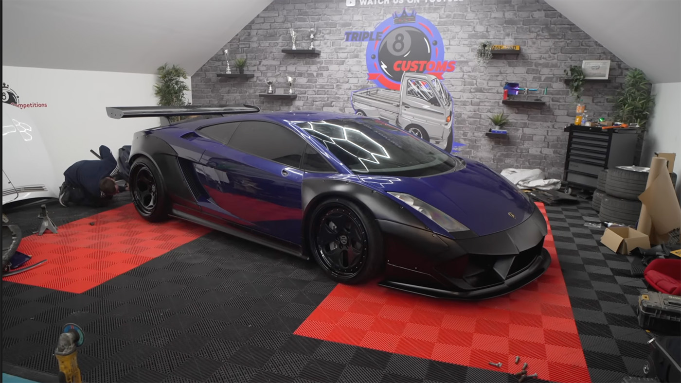 Lamborghini Gallardo with a Toyota Inline-Six – Engine Swap Depot