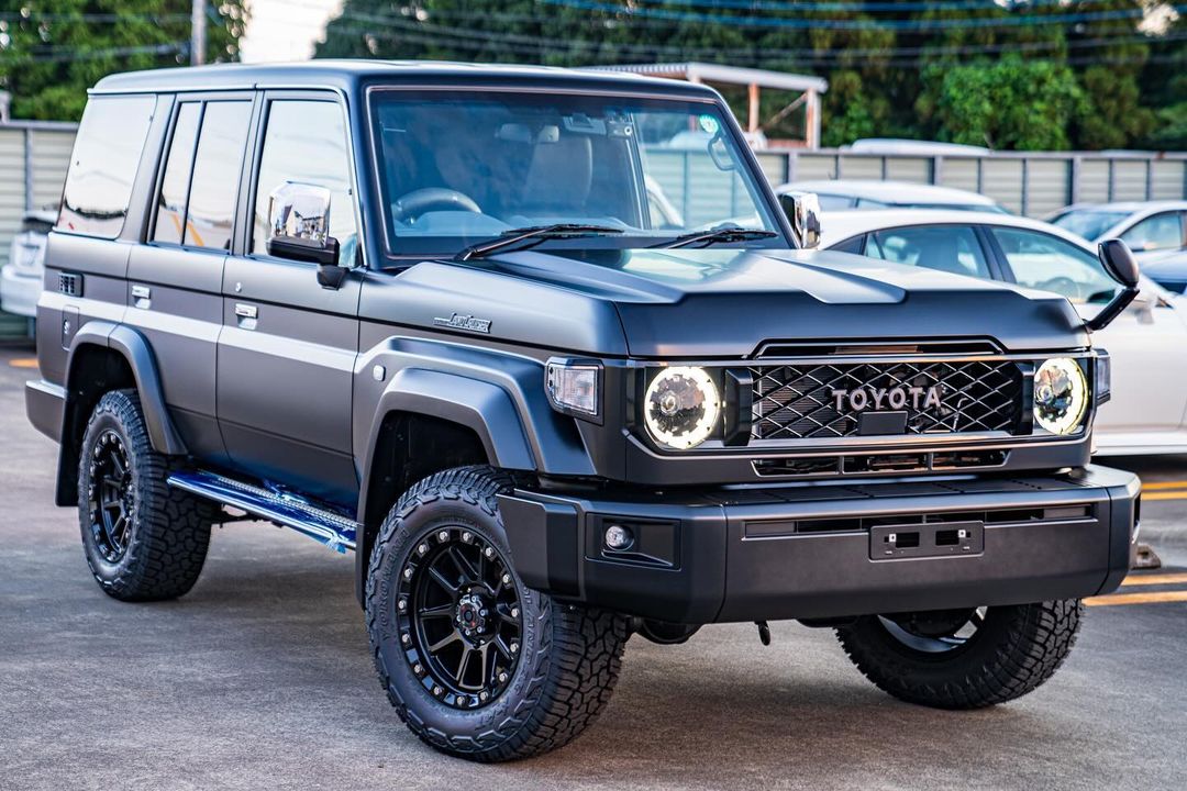 TOYOTAランドクルーザー70 XPELフルプロテクションフィルム施工｜茨城