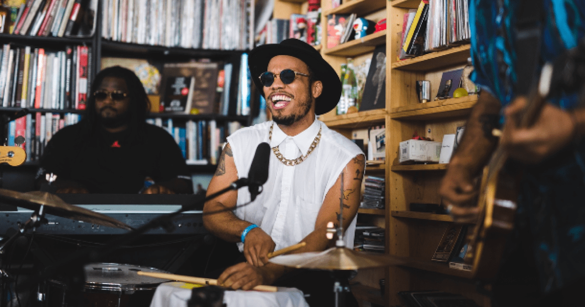 Anderson .Paak To Issue Acclaimed 2016 'Tiny Desk Concert' As