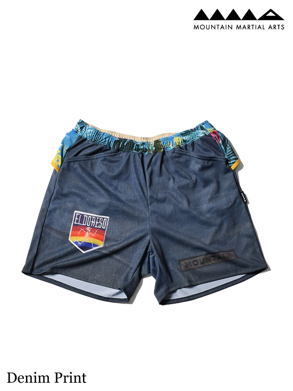パッチワーク デニム ラン パンツ ｜ マウンテンマーシャルアーツ 入荷