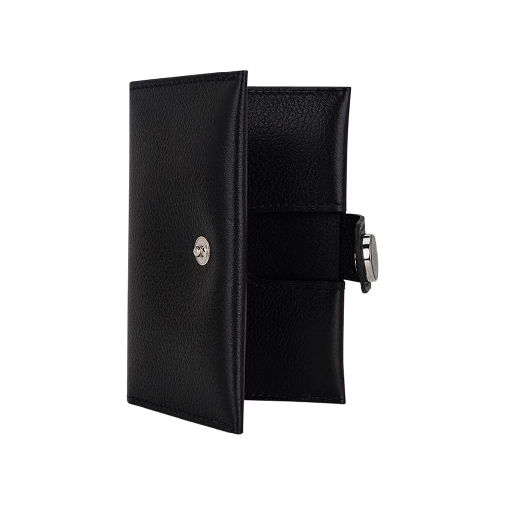 Hermes R.M.S. Card Holder Black Evercolor Calfskin | Mightychic