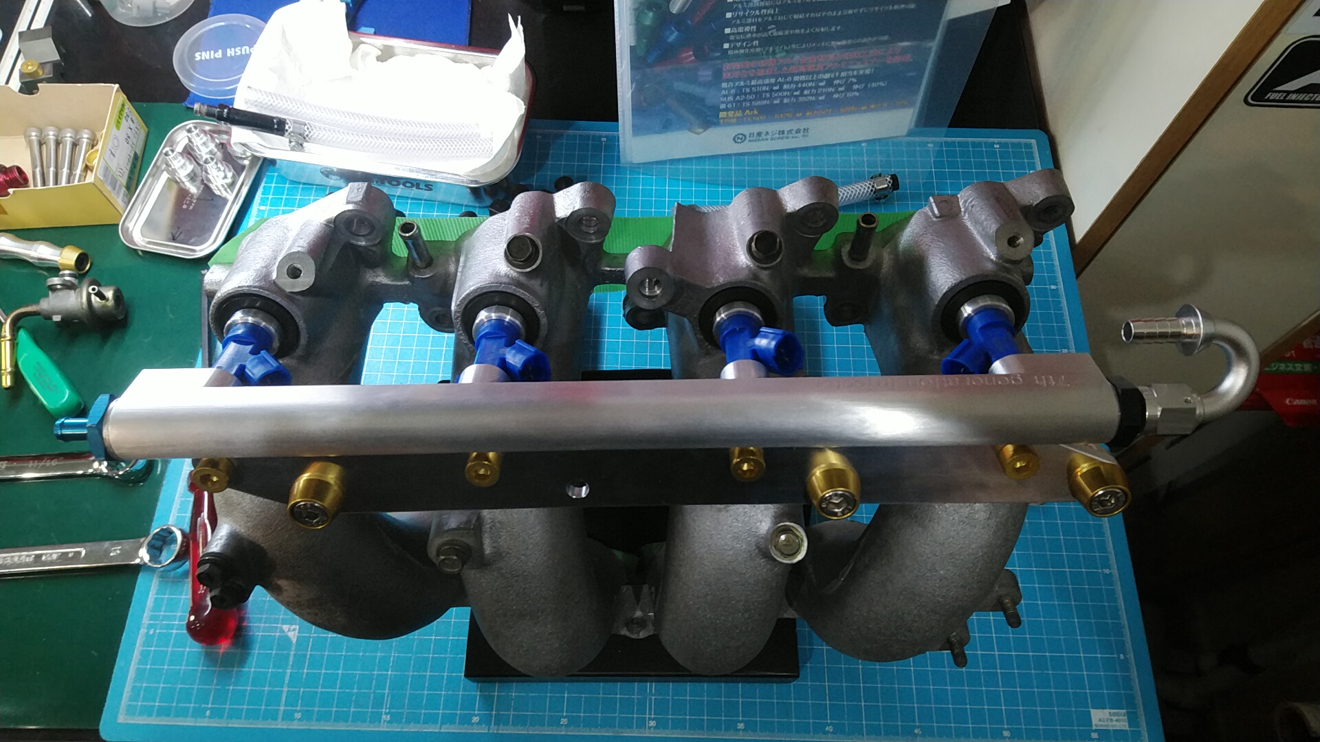 SR20DET トップフィードインジェクター対応キット 開発終了！S13/S14