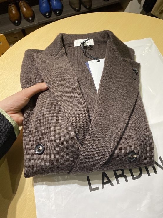 ラルディーニ（LARDINI）ダブルニットジャケットが入荷！ | 【Octet