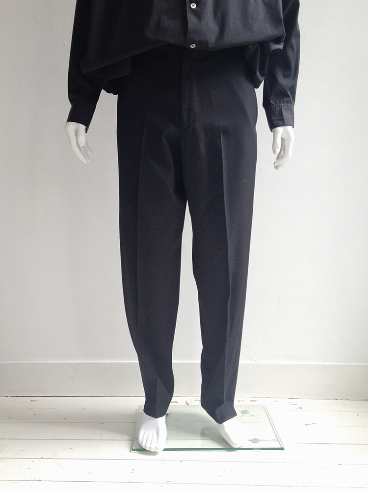 Yohji Yamamoto Y's for men black trousers - VANIITAS vintage