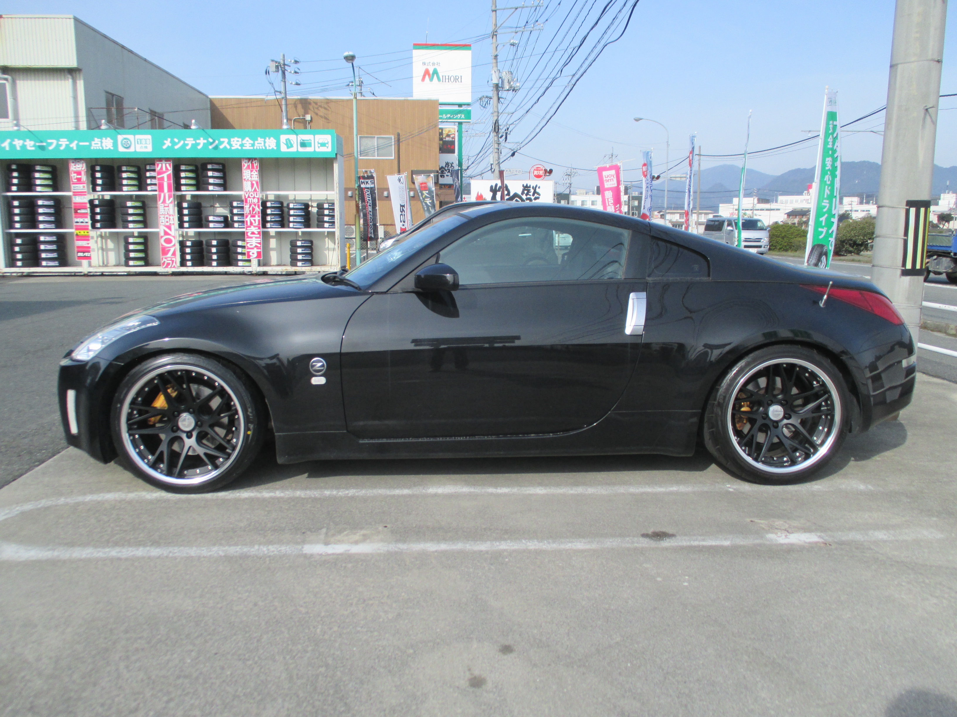Z33にWORK・newホイール、グノーシスCVX取り付けました | 山口でタイヤ
