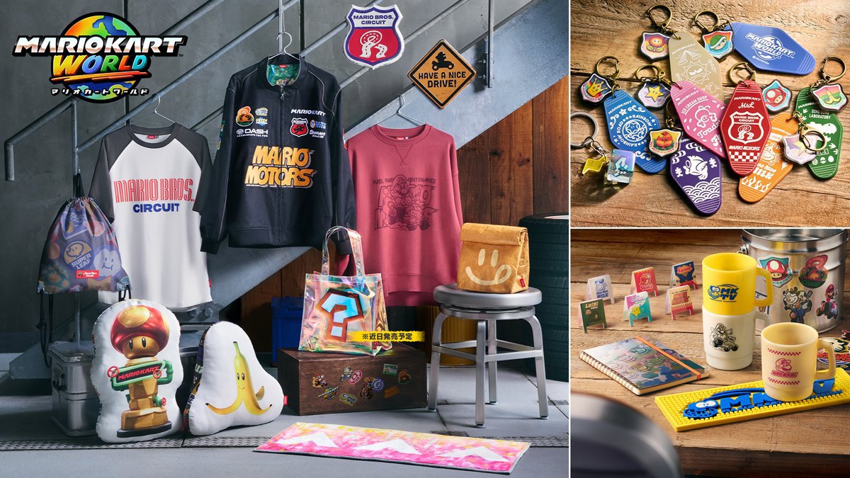 任天堂オフィシャルストアに「マリオカートワールド」のグッズが登場