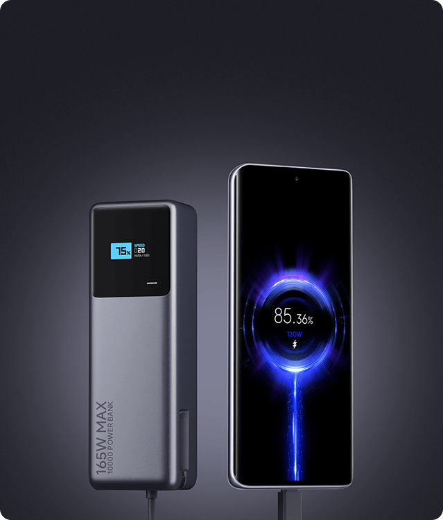 Xiaomi 165W Power Bank 10000 (Integrated Cable) | Xiaomi 日本