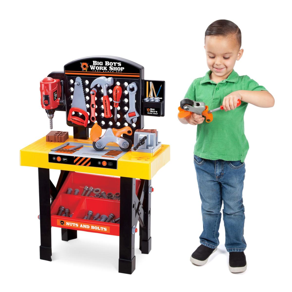 World Tech Toys Big Boys Tool and Bench Work Shop | HSN